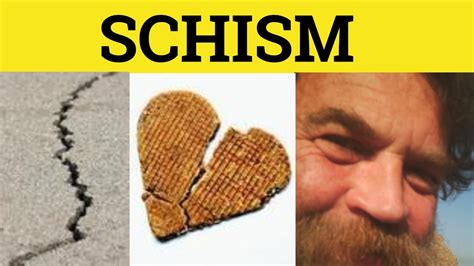 schis|Schism Definition & Meaning